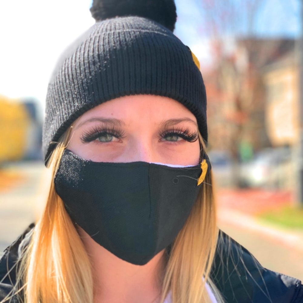 Knit Hat and Mask Set